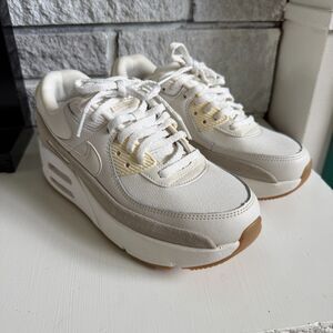 Nike Air Max 90 LV8 Women's Sneakers Tennis Shoes Fashion F24328-100 Size 8